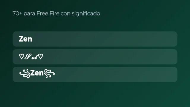Nombres cortos para Free Fire 2026: de pocas letras con símbolos
