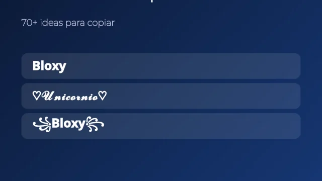 Nombres para Roblox: ideas con símbolos para copiar