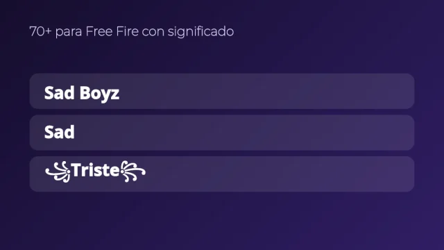 Nombres sad para Free Fire 2026: tristes, con símbolos para copiar